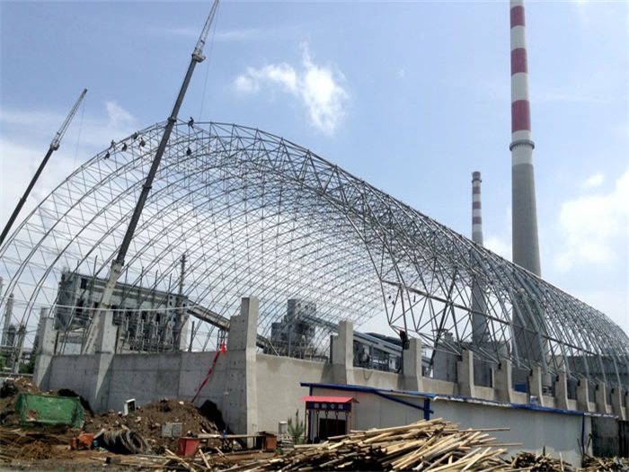 北京煤机油桶翘工程网架
